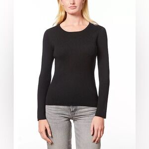 MELISSA PAIGE Basic Ribbed Crewneck Long Sleeve Sweater Size Small NWT